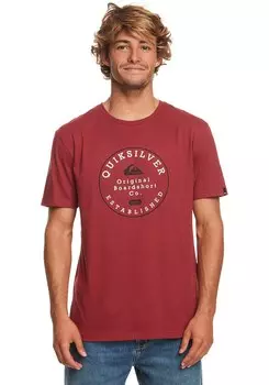 Футболка Quiksilver, красный