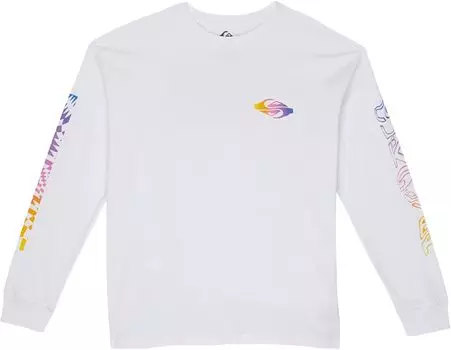 Футболка Quiksilver Radical Flag Long Sleeve, белый