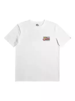 Футболка Quiksilver "Retro Fade", белый