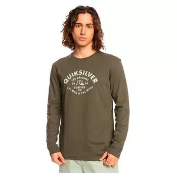 Футболка Quiksilver Script Talk, зеленый