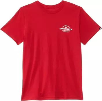 Футболка Quiksilver Tradesmith, цвет Salsa