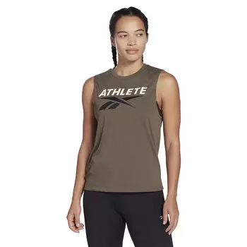 Футболка Reebok Athlete, зеленый