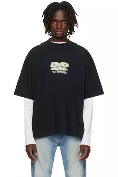 Футболка Regular DVD Vetements, черный