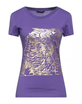 Футболка Roberto Cavalli, фиолетовый
