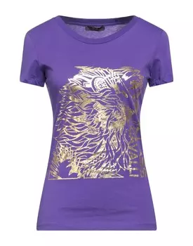 Футболка Roberto Cavalli, фиолетовый