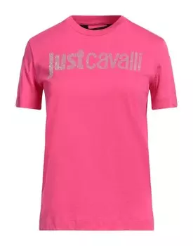 Футболка Roberto Cavalli, фуксия