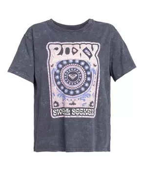 Футболка ROXY Shirt MOONLIGHT SUNSET, серый