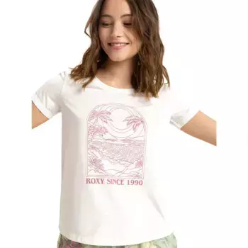 Футболка Roxy Surfclassic Ss, белый