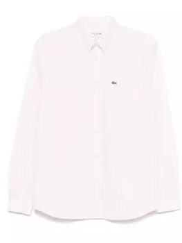 Футболка с аппликацией логотипа Lacoste, розовый