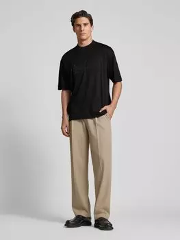 Футболка с этикеткой Emporio Armani, черный