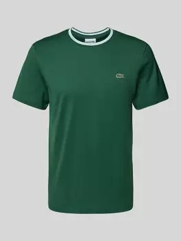 Футболка с этикеткой Lacoste, зеленый