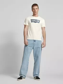 Футболка с этикеткой Levi's, белый