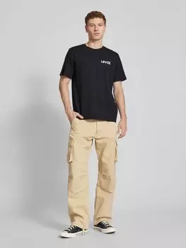 Футболка с этикеткой Levi's, черный