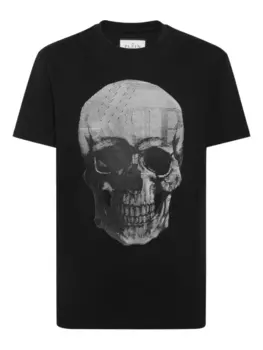 Футболка с черепом Philipp Plein, черный