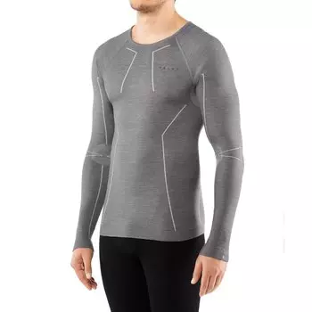 Футболка с длинным рукавом Falke Wool-Tech, серый