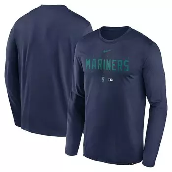 Футболка с длинным рукавом Nike Seattle Mariners, нави