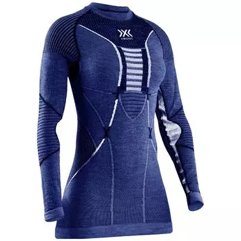 Футболка с длинным рукавом X-BIONIC Merino, синий