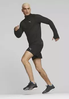 Футболка с длинными рукавами CLOUDSPUN ZIP-UP Puma, черный