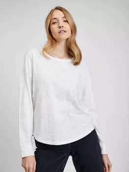 Футболка с длинными рукавами Gap, белый