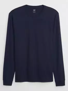 Футболка с длинными рукавами Gap, синий