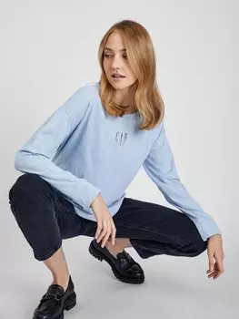 Футболка с длинными рукавами Gap, синий