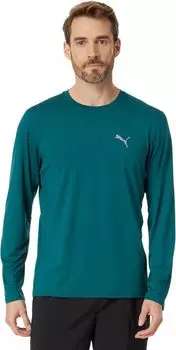 Футболка с длинными рукавами Run Cloudspun PUMA, цвет Malachite