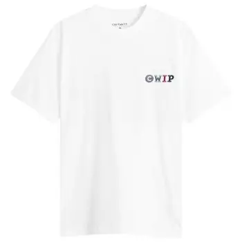 Футболка с флагами Carhartt Wip, белый
