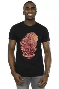 Футболка с гербом Гриффиндора Harry Potter, черный