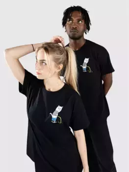 Футболка с горшком Ripndip, черный