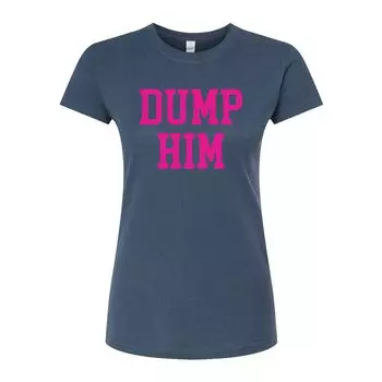 Футболка с графическим принтом Juniors' Dump Him Licensed Character, синий