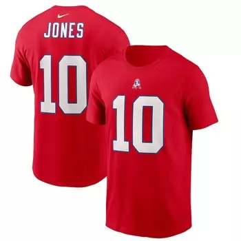 Футболка с именем и номером Nike New England Patriots, красный