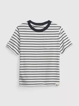 Футболка с карманом Gap, белый