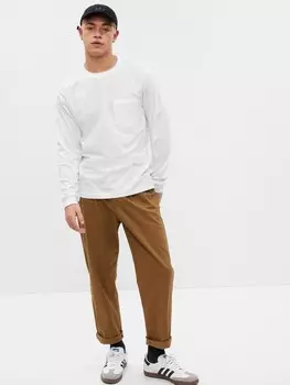 Футболка с карманом Gap, белый