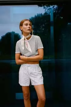 Футболка с карманом ZARA
