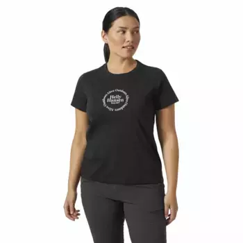 Футболка с коротким рукавом Helly Hansen Core Graphic 2.0, черный