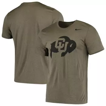 Футболка с коротким рукавом Nike Colorado Buffaloes, оливковый