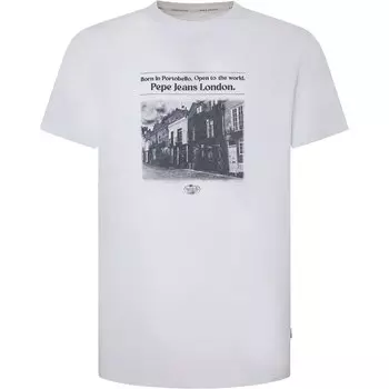 Футболка с коротким рукавом Pepe Jeans Cooper, белый