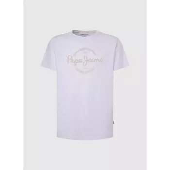 Футболка с коротким рукавом Pepe Jeans Craigton, белый