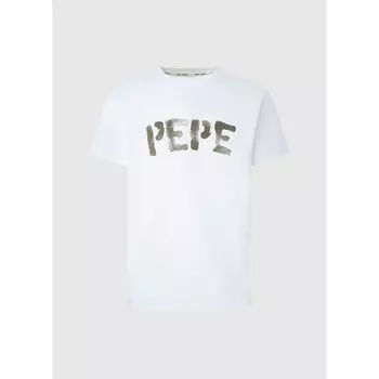 Футболка с коротким рукавом Pepe Jeans Rolf, белый