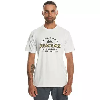 Футболка с коротким рукавом Quiksilver Floatin Garouns, белый