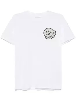 Футболка с короткими рукавами MONCLER, белый