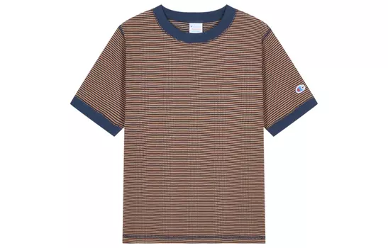 Футболка с короткими рукавами женская, японская версия Champion, Khaki-25