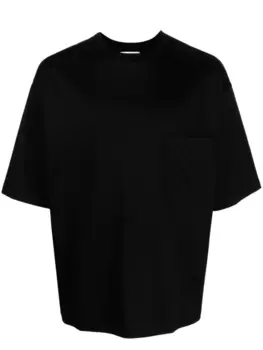Футболка с круглым вырезом Lanvin, черный