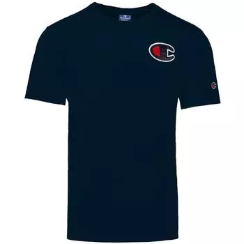 Футболка с круглым вырезом мужская CHAMPION, цвет blau