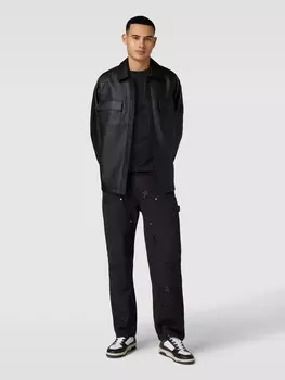 Футболка с лейблом модели CORP Jack & Jones, черный