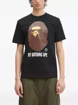 Футболка с логотипом A BATHING APE, черный