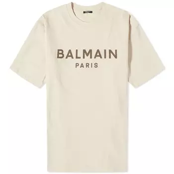 Футболка с логотипом Balmain Paris
