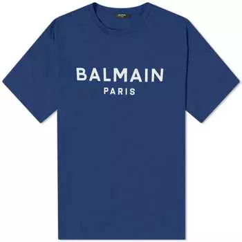 Футболка с логотипом Balmain Paris