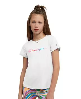 Футболка с логотипом Big Girls High Low Champion