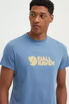 Футболка с логотипом Fjallraven, синий